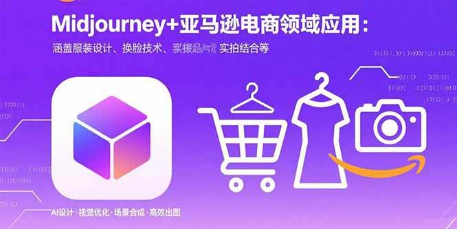 Midjourney+电商领域商业应用:涵盖服装设计、换脸技术、实拍结合等