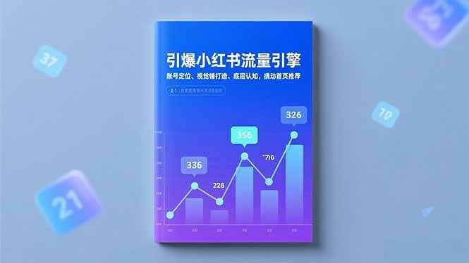 引爆小红书流量引擎,账号定位、视觉锤打造、底层认知,撬动首页推荐