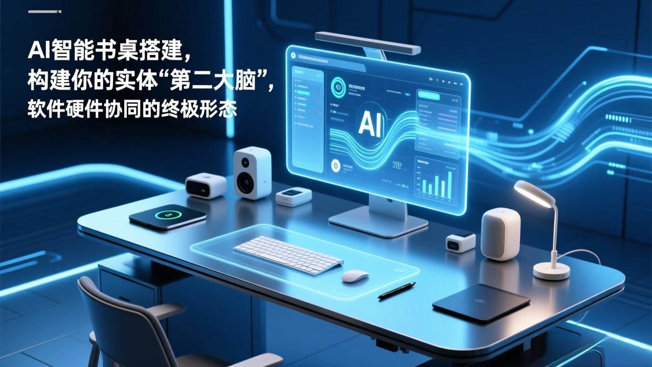 AI智能书桌搭建,构建你的实体“第二大脑”,软件硬件协同的终极形态