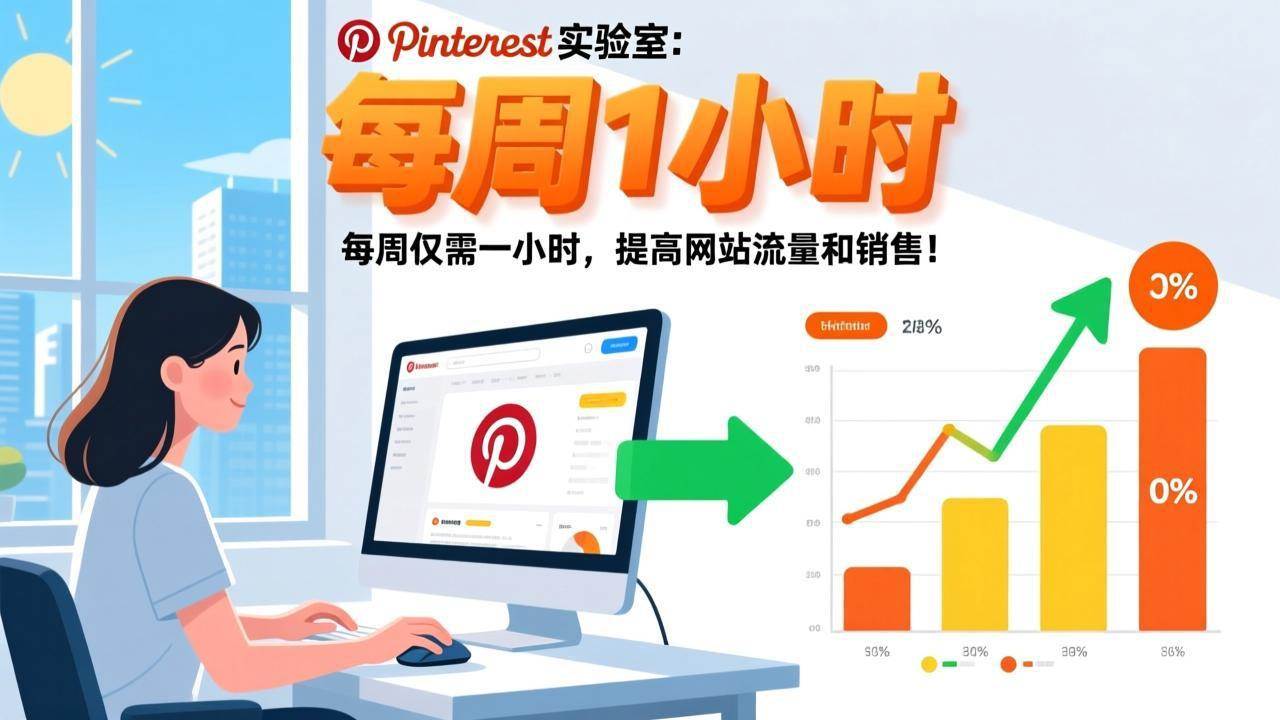 Pinterest实验室:每周仅需一小时,提高网站流量和销售!