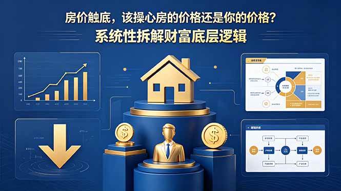 付费文章:房价触底,该操心房的价格还是你的价格?系统性拆解财富底层逻辑