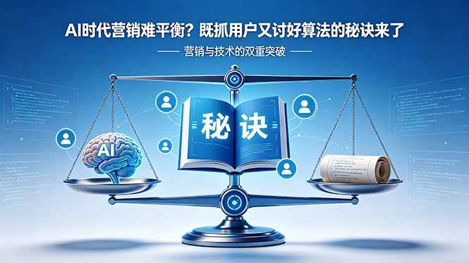 AI时代营销难平衡?既抓用户又讨好算法的秘诀来了【原创双语字幕】