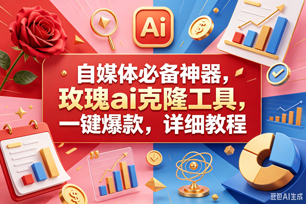 玫瑰ai,一键爆款ai工具,自媒体的必备神器,50多个功能,详细教程