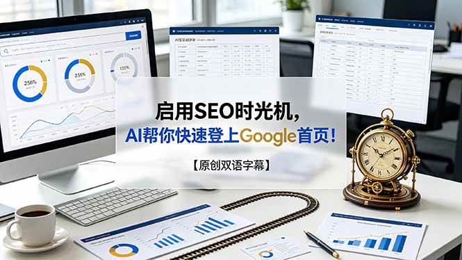 启用SEO时光机,AI帮你快速登上Google首页!【原创双语字幕】