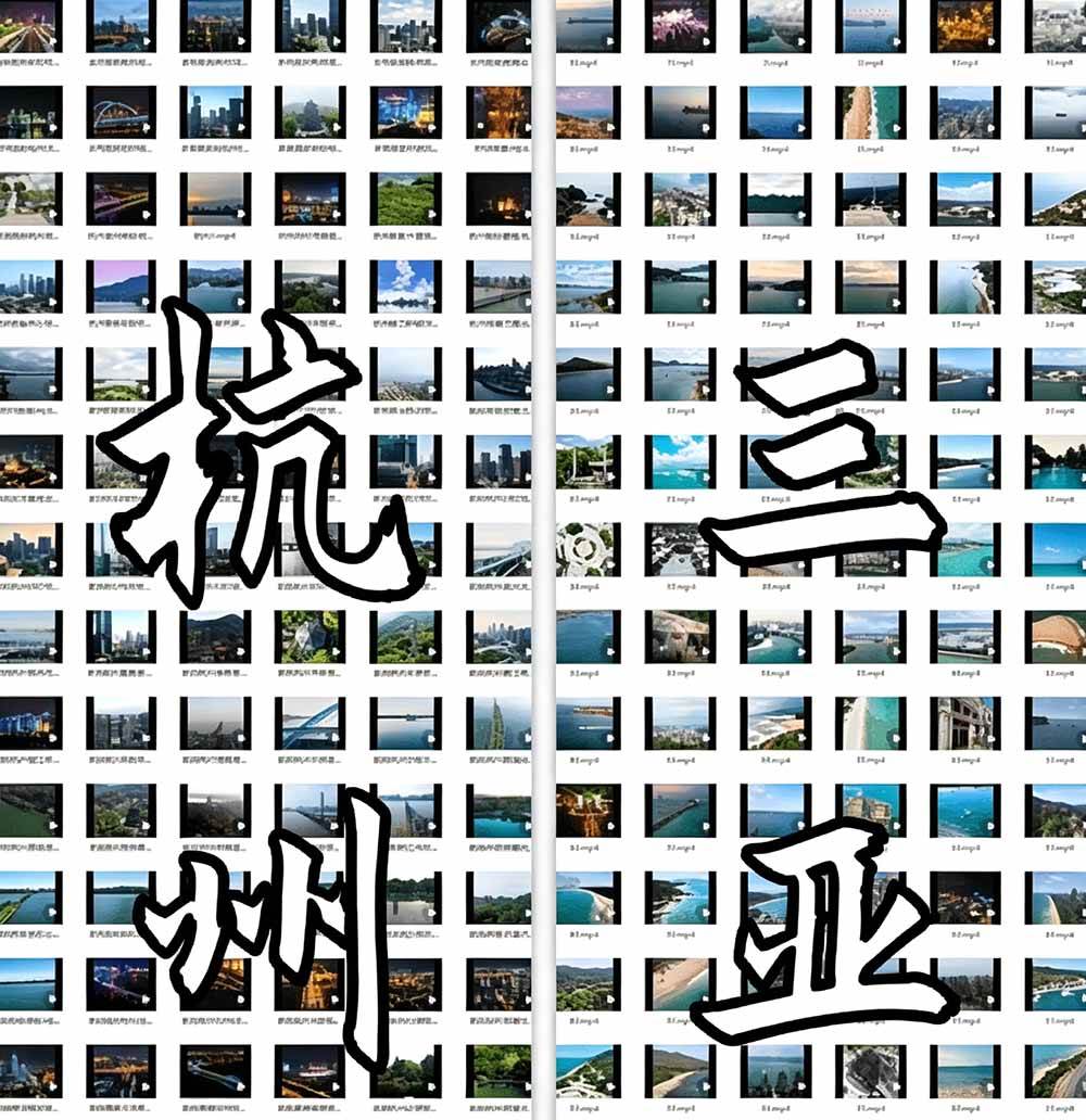 热门全国旅游风景素材!4K全国旅游景点素材库,7250款素材,旅行达人城市航拍风景风光高清短视频