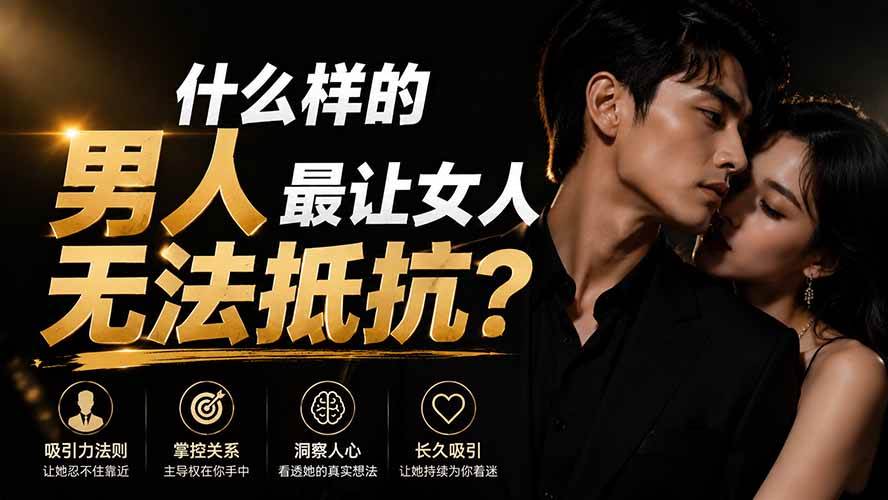 付费文章:什么样的男人最让女人无法抵抗?