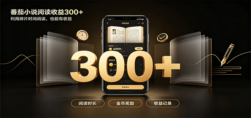 番茄达人变现新玩法,自动完成阅读任务获取时长收益,每日300+