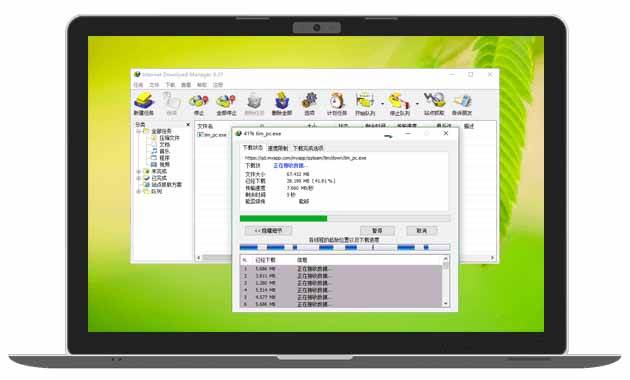 IDM多线程下载神器v6.42.64中文免费版，免费免激活，可以下载网页视频