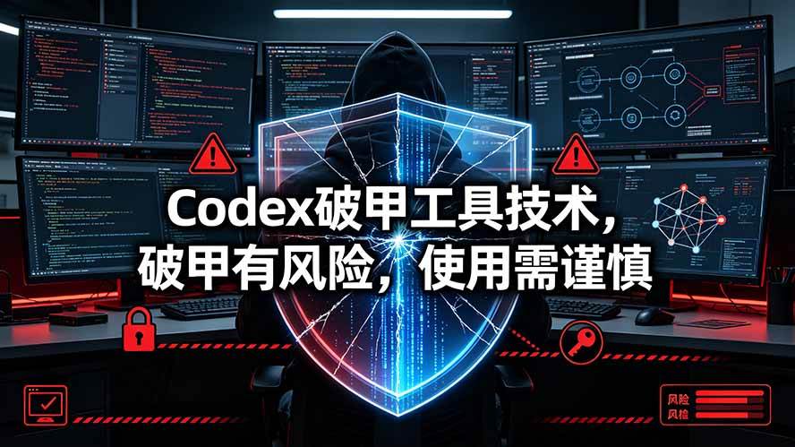 Codex破甲工具技术，破甲有风险，使用需谨慎