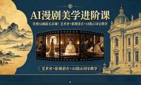 告别AI画面无灵魂！AI漫剧美学进阶课-更新，艺术史+影视语言+AI提示词全教学